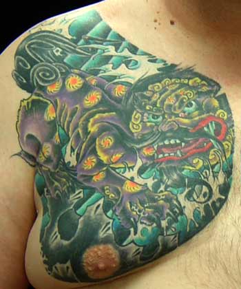 Looking for unique Japanese tattoos Tattoos?  Foo Dog