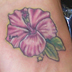 tattoo galleries/ - hibiscus on foot - 15079
