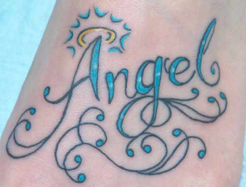 Tattoo Galleries: angel Tattoo Design