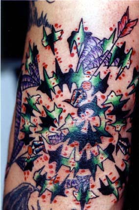 Tattoo Galleries: Thorny Tattoo Design