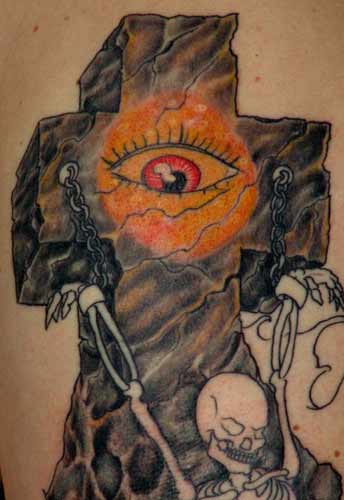Tattoo Galleries: rock of death Tattoo Design