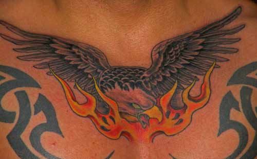 Tattoo Galleries: traditional eagle Tattoo Design