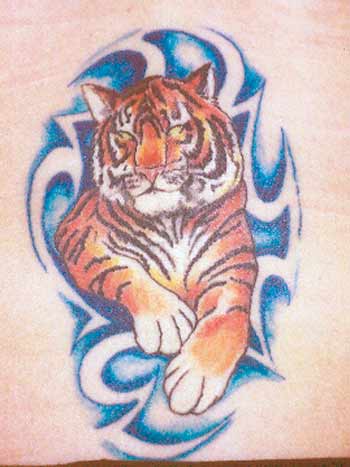 Tattoo Galleries: Tiger Tattoo Design
