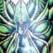 Tattoo Galleries: Green Demon Tattoo Design