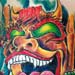 Tattoo Galleries: Devil Mask Tattoo Design