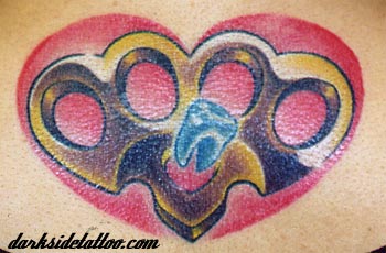 Tattoo Galleries: Brass knuckles Tattoo Design