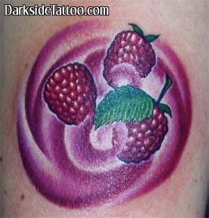 Tattoo Galleries: raspberry swirl Tattoo Design