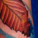 Tattoo Galleries/ - pixelated leaf (detail)