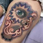 Hand Eye Coordination Tattoo Design Thumbnail