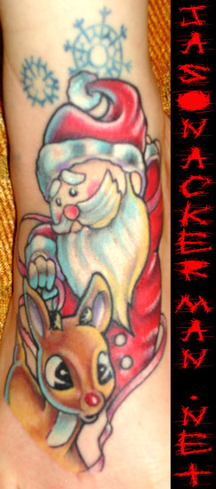 Jason Ackerman - santa and rudolph 