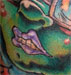 Tattoos - dead elvis tattoo - 29166