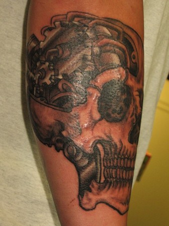 Pete Ballesty - Gear Head Tattoo Part 2