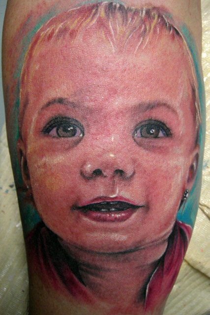 Paul Acker - Baby portrait