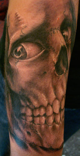 Eric James - Evil dead skull