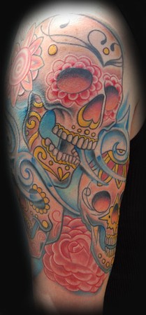 Mike Pace - Day of the Dead 1/2 Sleeve