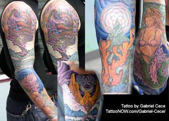 Tattoo Galleries: Adam's Sleeve
 Tattoo Design
