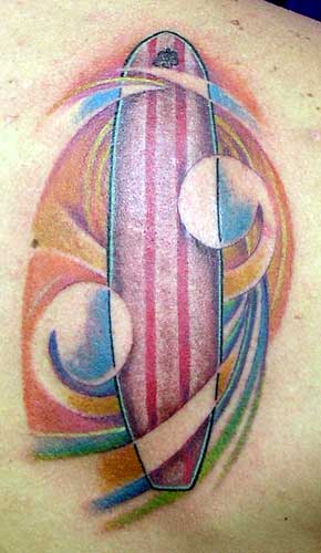 Tattoo Galleries: Surfin' usa Tattoo Design