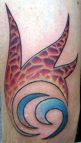 Tattoo Galleries: Textured Tribal 2 Tattoo Design