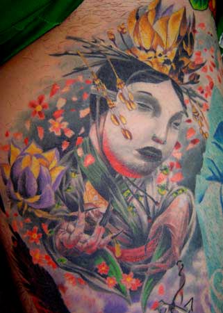 Looking for unique Tom Strom Tattoos?  japanese noh story tattoo