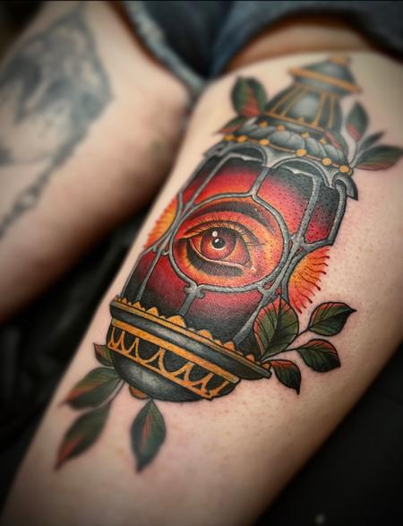 Art Nouveau - 3rd eye lantern