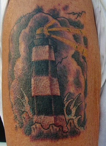 Looking for unique Color tattoos Tattoos?  light house