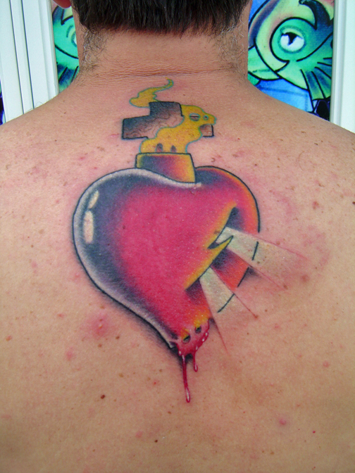 Looking for unique Color tattoos Tattoos?  sacred heart