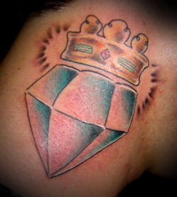 Looking for unique  Tattoos? Diamond