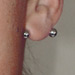 tattoo galleries/ - transverse lobe piercing 