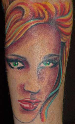 Anthony Lawton Tattoo Galleries: portrait design