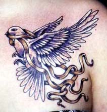 Tattoo Galleries: Dove of Peace Tattoo Design