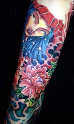 Asian Designs Tattoo Galleries: Japanese Sleeve design