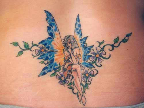 Anthony Lawton Tattoo Galleries: fairy design