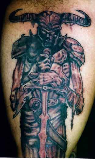 Tattoo Galleries: Brom Demon Tattoo Design