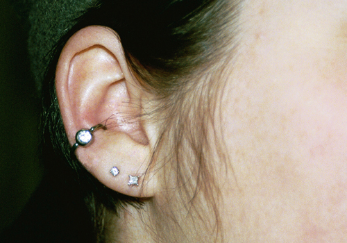 Spiral Conch Piercing