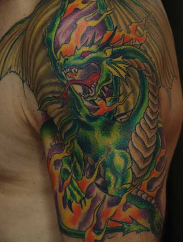 tattoos/ - dragon  - 17931