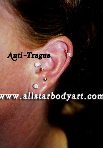 Looking for unique Body Piercing? Anti-Tragus