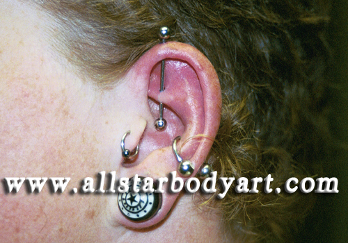 Looking for unique Body Piercing? Rook Industrial