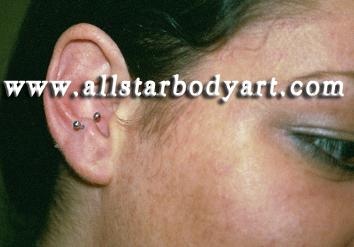 Looking for unique Christine Body Piercing? anti tragus