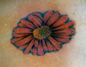 Anthony Lawton Tattoo Galleries: Flower Tattoo design