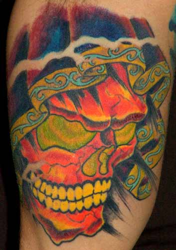 Anthony Lawton Tattoo Galleries: the reaper  design