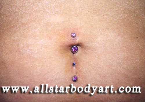 Looking for unique Body Piercing? Double Navel