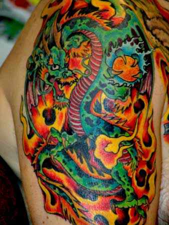 Asian Designs Tattoo Galleries: dragon design