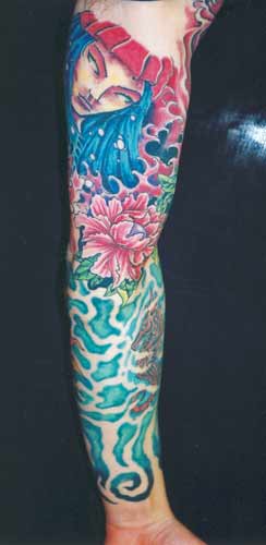 Anthony Lawton Tattoo Galleries: other side design