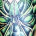 Anthony Lawton Tattoo Galleries: Green Demon design