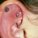 tattoo galleries/ - Rook with Curved Barbell