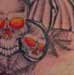 Anthony Lawton Tattoo Galleries: skulls and bony wings design