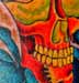 Anthony Lawton Tattoo Galleries: the red skull design