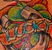 Anthony Lawton Tattoo Galleries: shamrock design