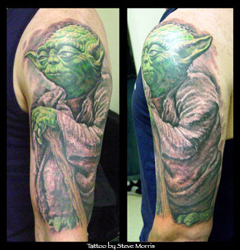 Color Tattoos. Yoda