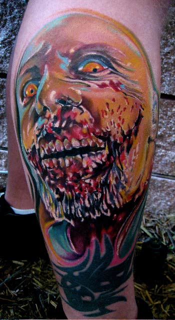 Comments color zombie tattoo
